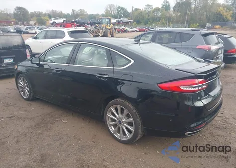 2017 Ford Fusion Platinum из США, поврежденный, VIN 3FA6P0D97HR271816